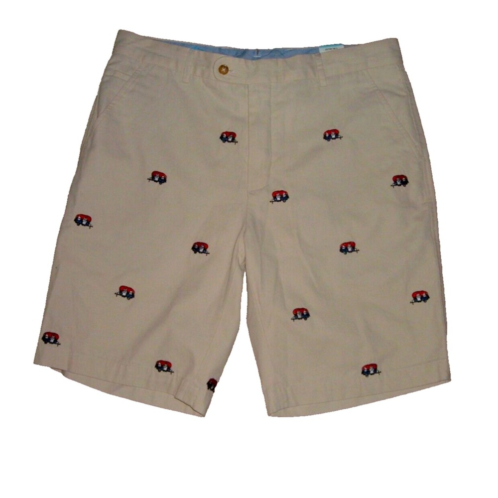 J.McLaughlin mens embroidered shorts size 33. Never worn